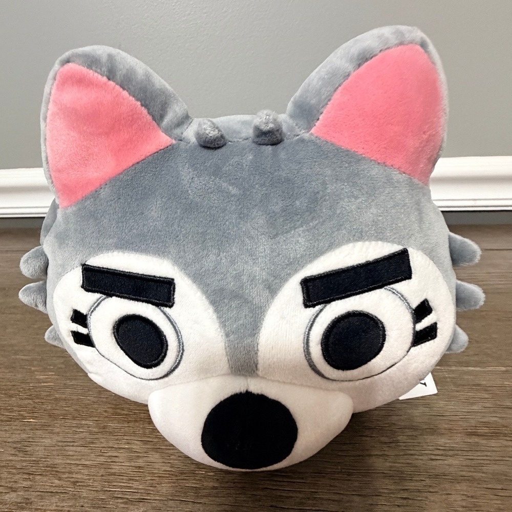 Piggy‎ Roblox Willow Wolf Plush Pillow MiniToon Grey Wolf Stuffed Toy